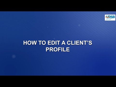 4.6. HOW TO EDIT A CLIENT'S PROFILE