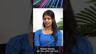 Which pen do you use during your preparation ?| Saloni Verma | AIR 70th | UPSC CSE 2020 screenshot 5