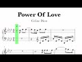 Celine dion  the power of love sheet music