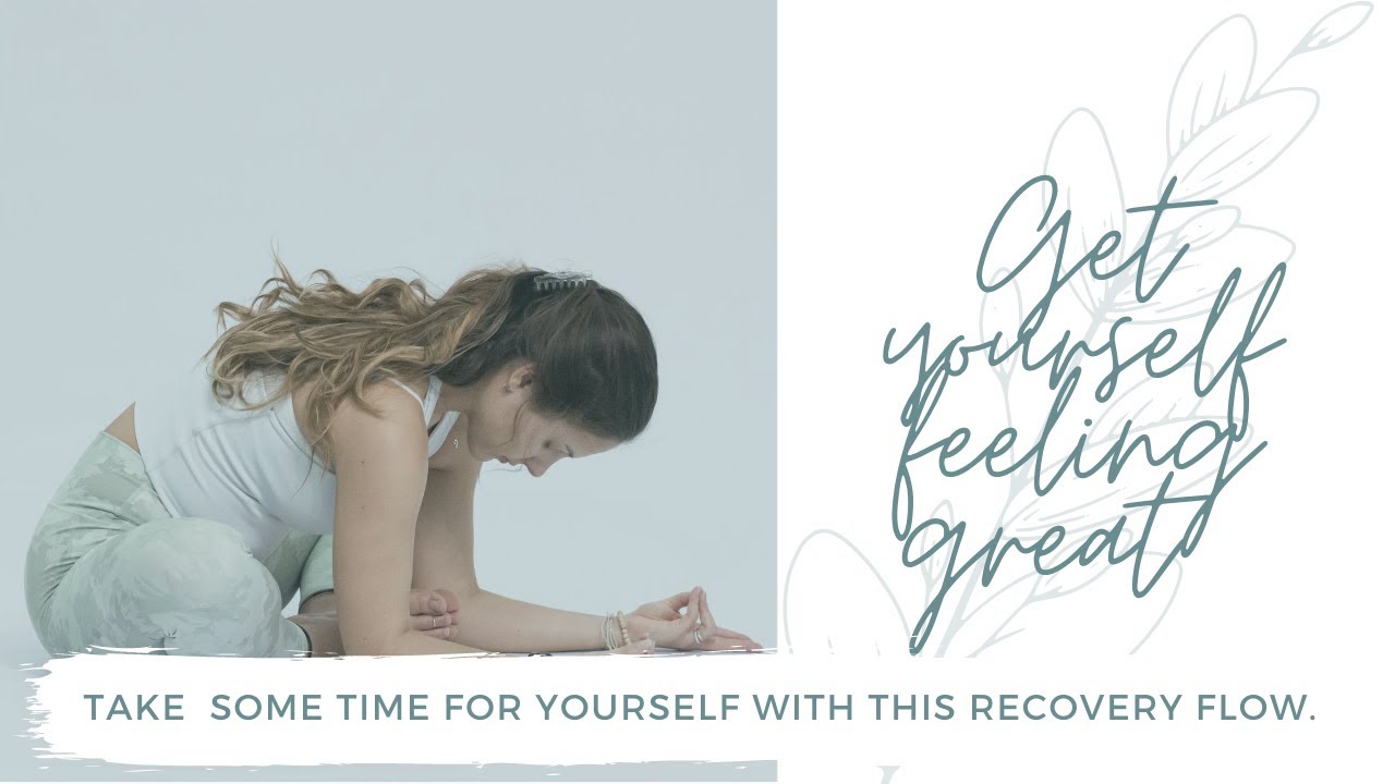 Recovery Flow Vinyasa Yoga: 45 Minute recovery flow. - YouTube