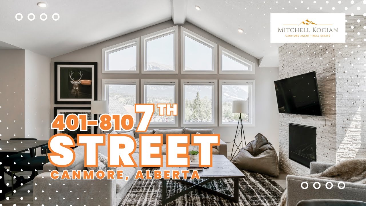 LUXURY  Penthouse For Sale in Canmore | Breathtaking Mountain Views & Fully Furnished!!