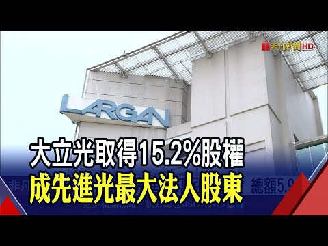 化敵為友!大立光每股29.92元認購先進光私募股 總額5.98億元..威州法院駁回投資違約案 鴻海:續履行財務義務｜非凡財經新聞｜20210309