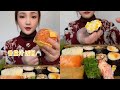 Mukbang Eating Show 먹방 | eating a variety of sushi 🍱 | 다양한 초밥을 먹고 吃各种寿司