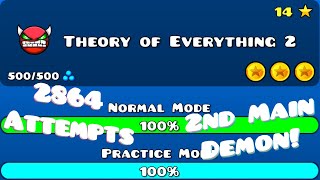 1st Time Beating ToE 2 | 3-Coin Theory of Everything 2 100%