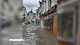 INTEMPERIES : Des commerces touchés à Loches