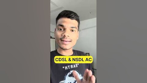 Difference between CDSL and NSDL #meetyourfinance #stockmarket #cdslshare #nsdl