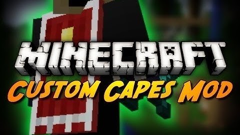 Minecraft tutorial How to install the cape mod 1.7.2/SUPER EASY