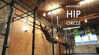 (High Bar) Backward Hip Circle
