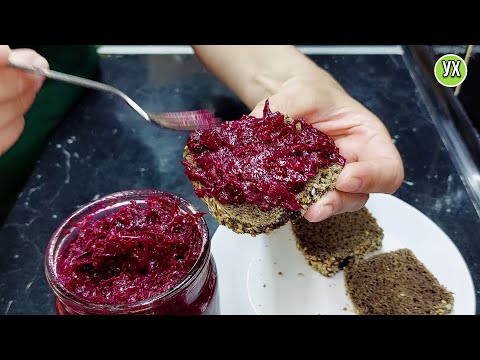 Чем проще еда, тем она вкуснее. Икра из молодой свёклы.