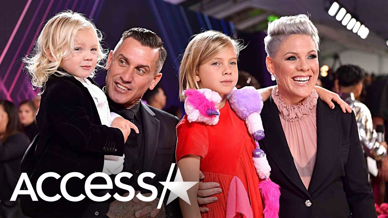 Pink & Carey Hart’s Kids Scale 100ft Rock Climb