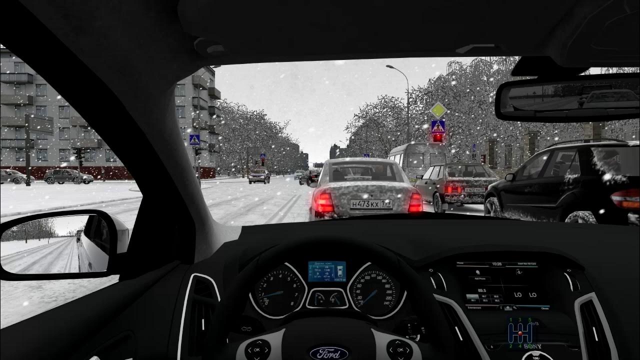 Коды car driving piter. Ford Focus 3 Hatchback City car Driving. City car Driving зима. Гололед City car Driving. Моды для City car Driving Ford Focus 3.