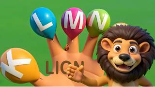 Download Lagu ABC Animal Finger Family Song (Part 3) | Learn Letters K–O | Nursery Rhymes | LIttle Bee MP3