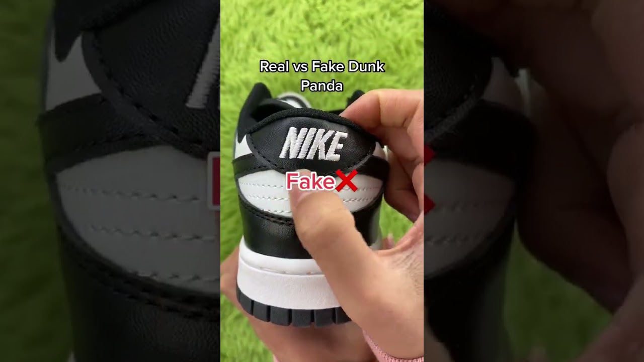 Real VS Fake Dunk Panda