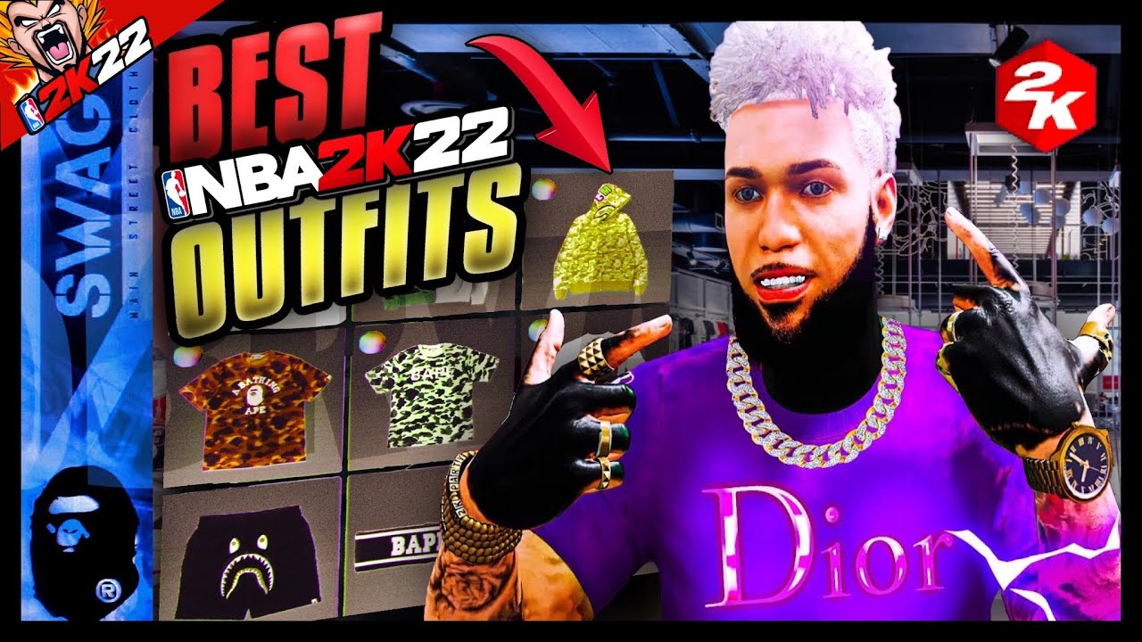 NEW JUST DON CLOTHES IN NBA 2K22! ALL STAR 2022 JUST DON CLOTHES! BEST  DRIPPY OUTFITS IN NBA 2K22! 