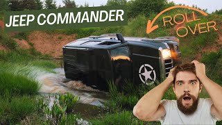 Roll over Jeep Commander | offroad accident | recovery and rescue