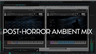 Ashen Scoring Cello in Post-Horror Ambient Mix