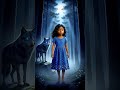 भेड़िया और लड़की की कहानी | wolf or ladki ki kahani #cartoon #cuteanimal #aivideo #moralstories