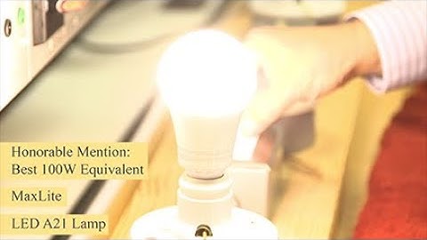 Lighting For Tomorrow: MaxLite JA8 Certified LED A21 Lamp