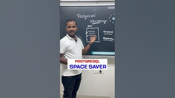 Ankush Sir Explains VACUUM in PostgreSQL