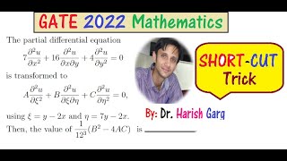 Question 35 | GATE 2022 Mathematics | Partial Differential Equation | With Short Cut Tricks