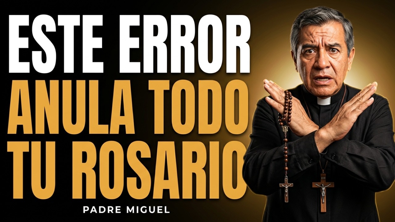 ⚠️ El Grave Error Que Bloquea Tu Rosario Y Millones De Católicos Lo Cometen | Padre Miguel