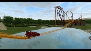 Launched Dive Coaster - No Limits 2 Concept [1080p50]