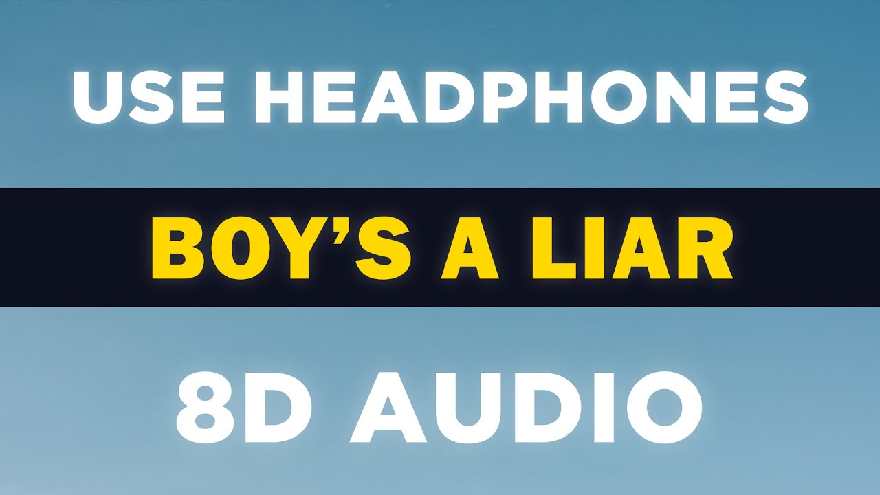 Boy's a Liar (PinkPantheress) | 8D Audio 🎧