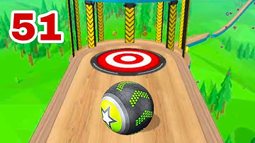 Going Balls, SpeedRun, Going Balls Portal Run Gameplay Level 51