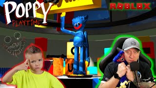 POPPY PLAYTIME on ROBLOX! HUGGY WUGGY Morphs Mod Game