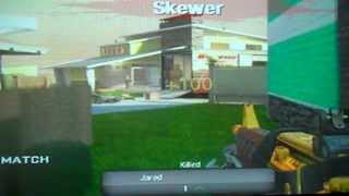 Call of Duty Black Ops: Random Ballistic Knife Headshot across map