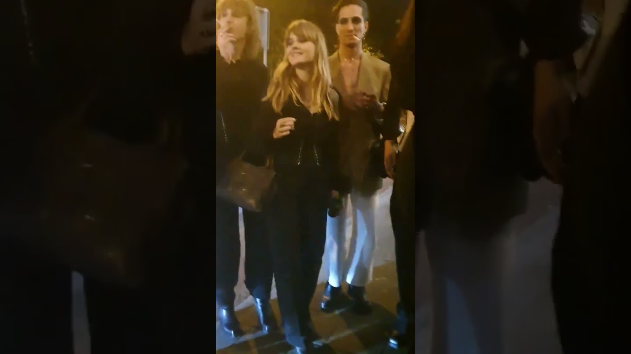 Victoria de Angelis Maneskin almost gets hit by a scooter!! (FULL VIDEO)