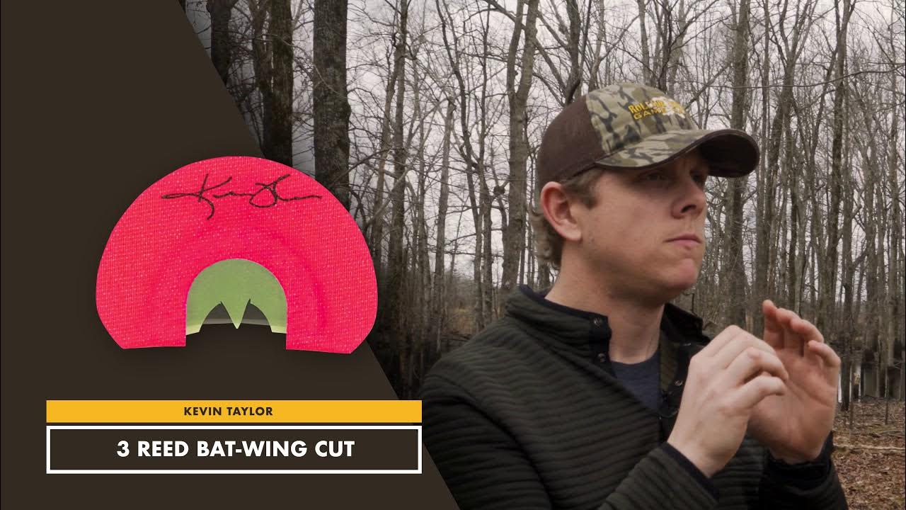 Turkey Call Sound Files Kevin Taylor Signature Mouth Call [3 Reed Bat