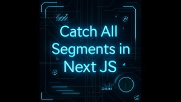 Catch All Segements in Next JS #nextjstutorial #nextjs #routing #dynamicrouting