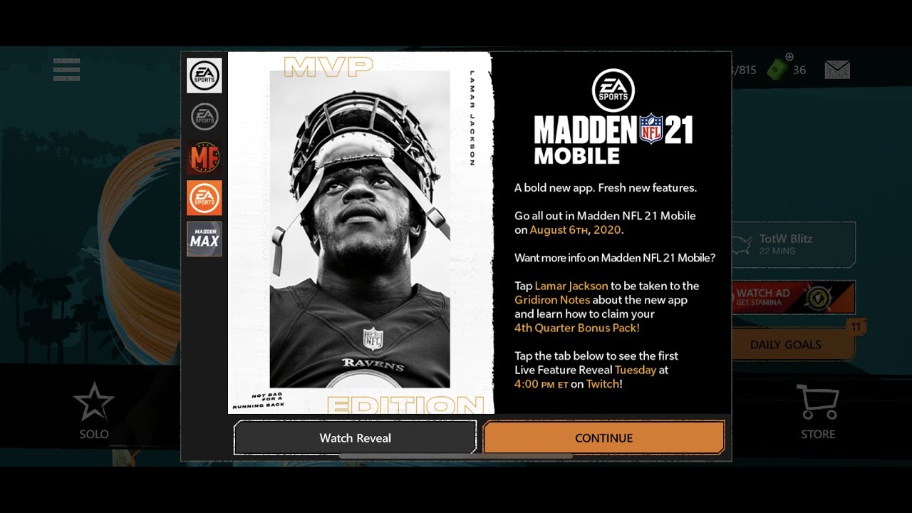 Madden Mobile 21 First Looks! YouTube