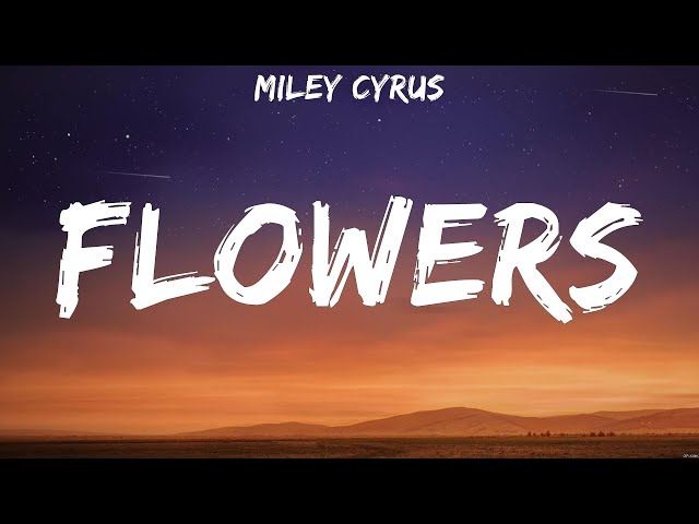 Miley Cyrus - Flowersis zhivimtais Pasknd & 21 Savage)Coi Leray)pson)