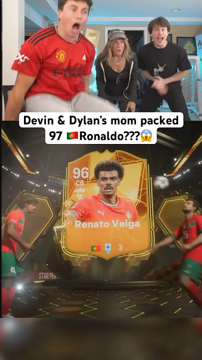 Devin & Dylan’s mom packed 97 🇵🇹Ronaldo???😱