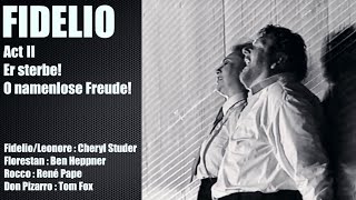 {On Film} FIDELIO Er sterbe! + O namenlose Freude! w/ Cheryl Studer, Ben Heppner, René Pape, Tom Fox