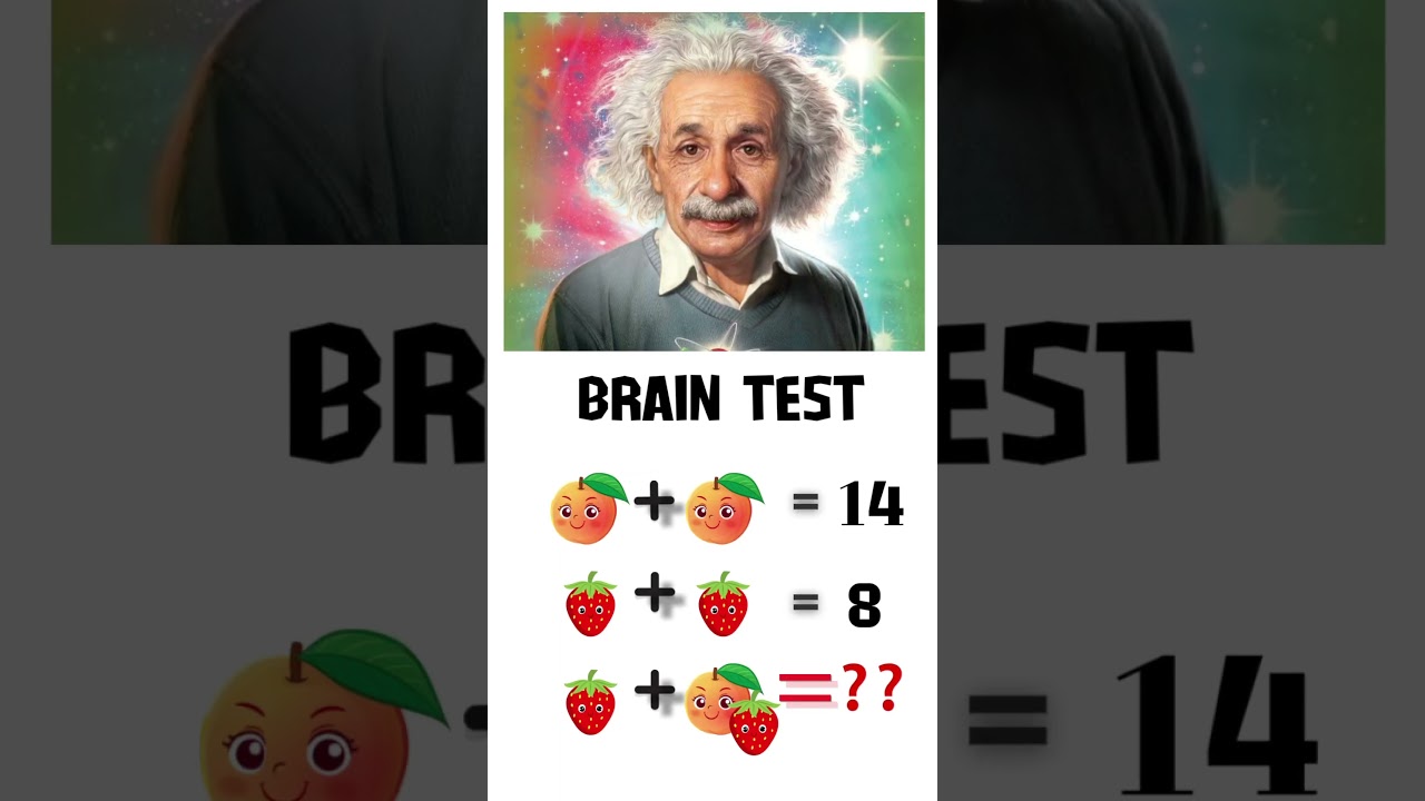 1% адам ғана дұрыс жауабын таба алады! Сен таба алдың ба? #maths #braintestsolution #challenge #iq