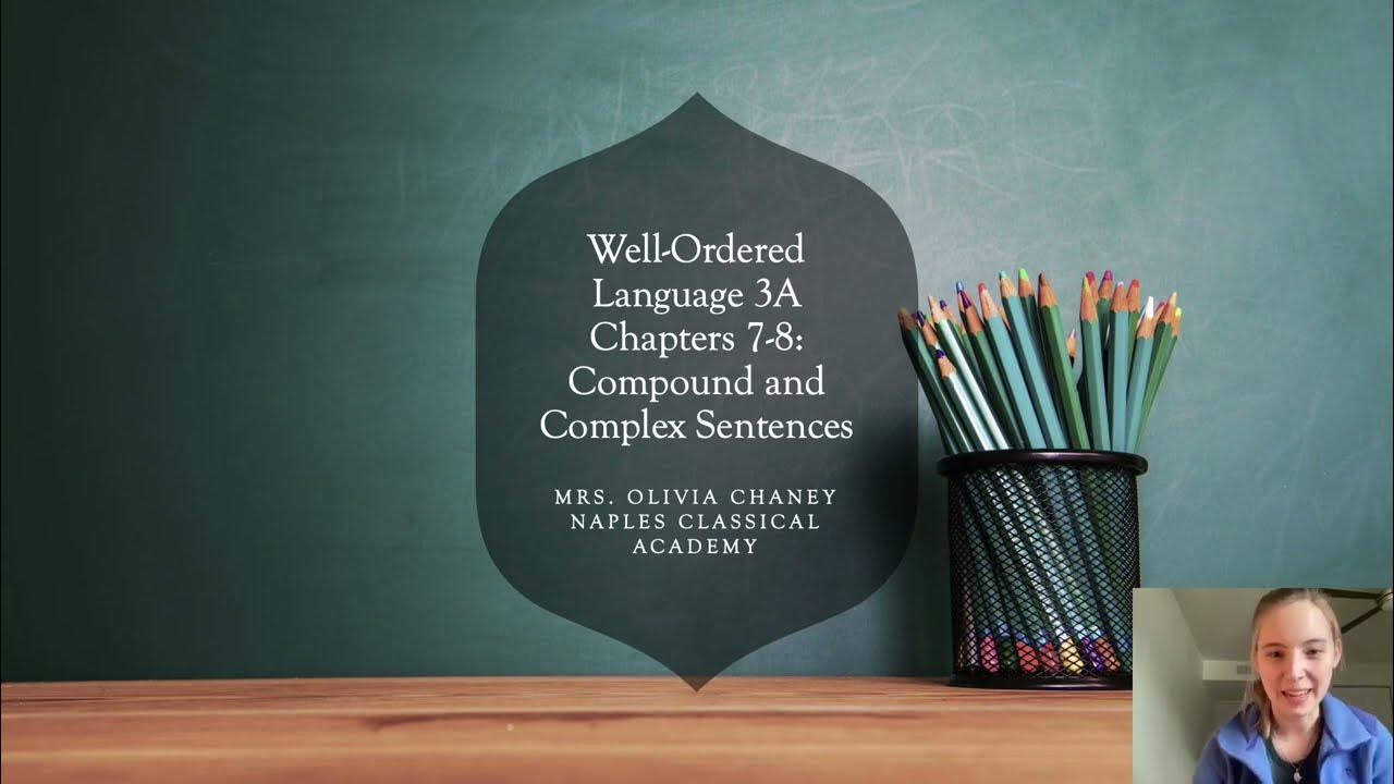 Well ordered language 3a compound and complex sentences youtube
