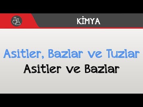 Video: Asitler, Tuzlar, Oksitler: Farklar Nelerdir