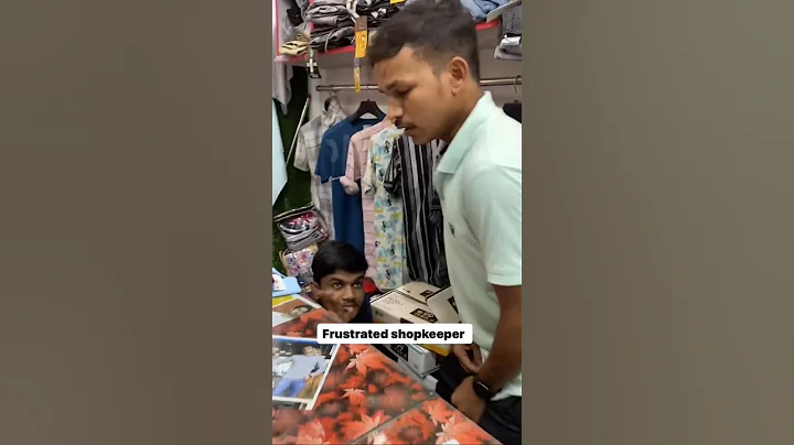 Frustrated shopkeeper 😜 wait for you 🖕