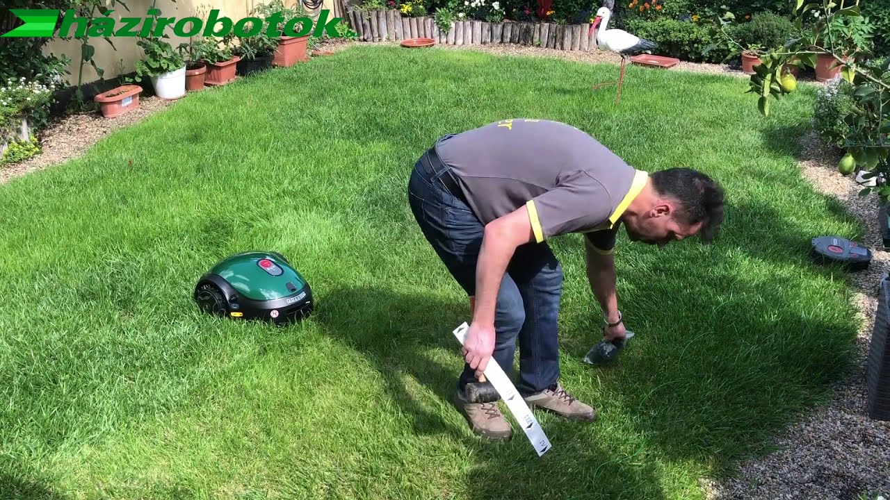 Robomow RX20 Pro robotfűnyíró telepítése