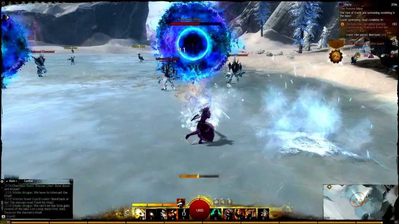 Guild Wars 2 The Frozen Maw YouTube