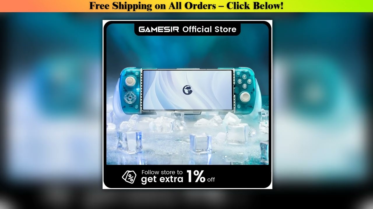 GameSir X3 Pro Gamepad Mobile Phone Controller with Cooling Fan for Cloud Gaming Xbox Game Pass,