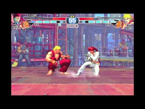 Street Fighter IV Volt Game Center Match - C. Viper vs Ken