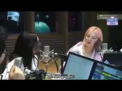 Nayeon moans on her sleep?