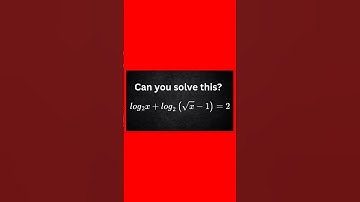 Solve Log Equation fast