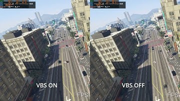 Testing fps VBS ON vs OFF - Win11- GTA V - MSI GF76 Katana