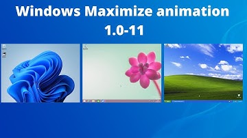 Windows Maximize animation 1.0-11
