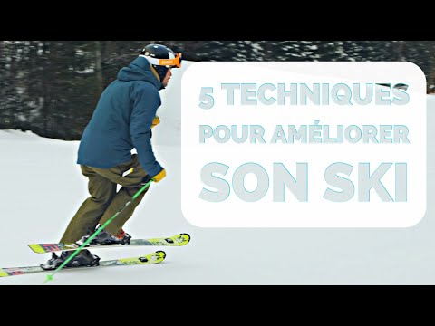 5 techniques pour améliorer son ski